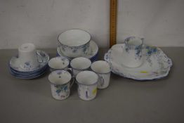 Quantity of Sutherland floral decorated tea wares