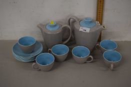 A Poole Pottery coffee set