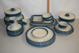 Quantity of Wedgwood Blue Pacific tablewares