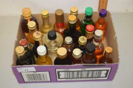 Box of various spirit miniatures