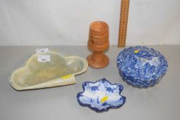 Mixed Lot: Beswick dish together with a Spode Italian covered bowl and one other