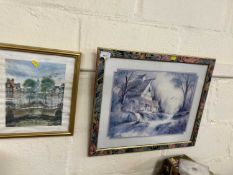 Print of Amsterdam and another of Farleys Mill (2)