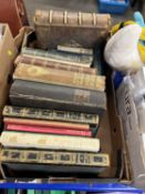 Books to include religion, punch, fairy tales etc
