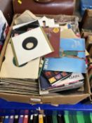Box of assorted singles