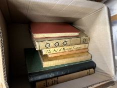 Books to include arts reference and others