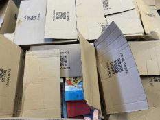 Four boxes of books