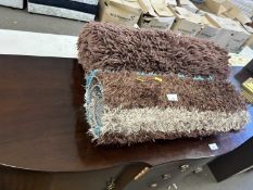 Two modern rugs