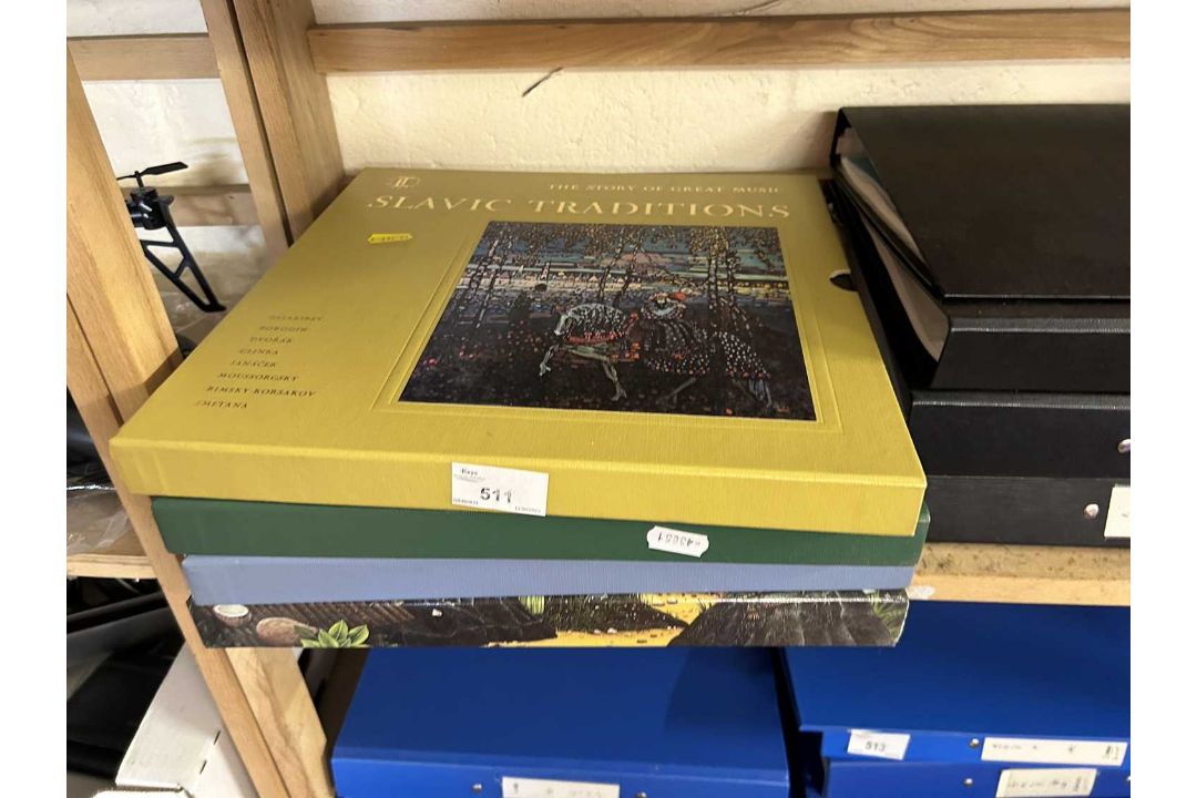 Lp's, boxed, classical