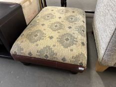 Upholstered foot stool