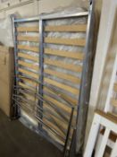 A double bed frame and matress (not checked)