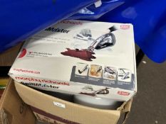 Morphy Richards spill master boxed and two globe lights