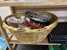Basket and qty of sewing materials