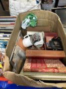 Mixed lot to include books, ceramics etc