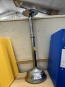 Free standing ashtray on stand