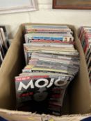 Two boxes of Mojo magazine