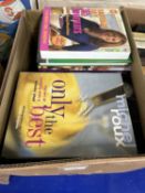 Books to include cookery and others