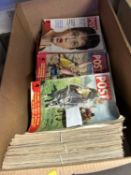 Qty of Picture Post magazines to include circa 1950's