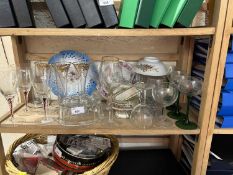Mixed glass and ceramics