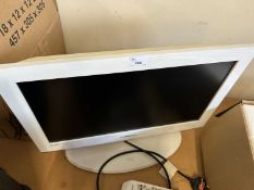 A Samsung TV and remote control