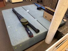 Two single bed bases