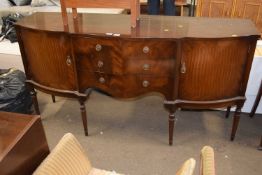 Reproduction mahogany sideboard