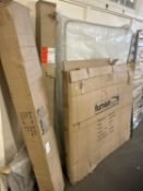 A double bed frame and matress (not checked)