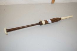 Bagpipe training chanter pipe