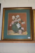 Multhrop, still life study of flowers, watercolour, dated 1879, framed and glazed