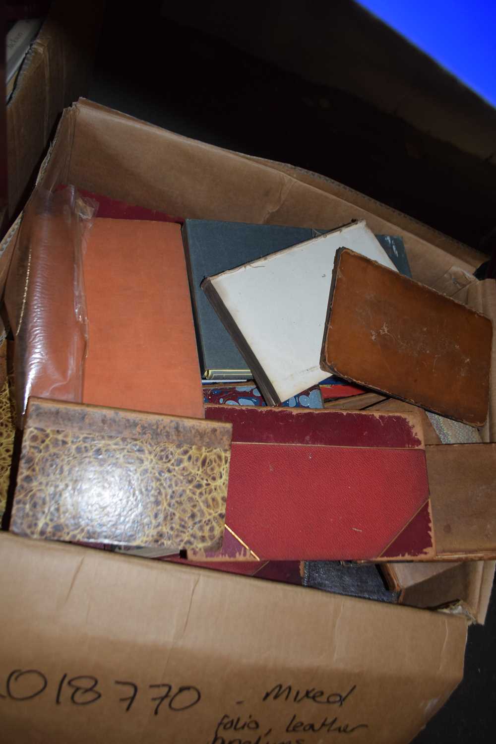 Mixed books, Folio leather bindings, German and Dutch