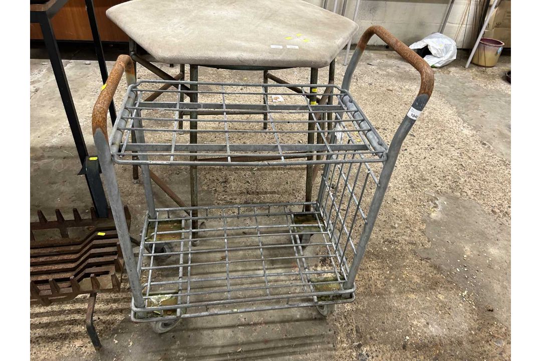 Metal trolley
