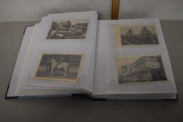 An album of mainly early 20th Century topographical postcards to include a range of views of London