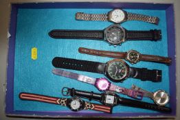Mixed Lot: Modern wristwatches