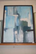 Pam Mountain - Abstract study, oil on board