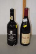 Mixed Lot: One bottle of Quarles Harris Vintage Port 1983 together with a further bottle of