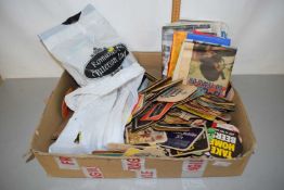Mixed Lot: Various vintage beer mats, commemorative newspapers and other ephemera