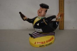 A Beswick Double Diamond advertising figure