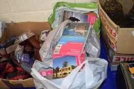 Three bags of assorted modern Ordnance Survey maps of the United Kingdom and British Isles