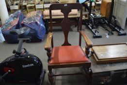 A carver dining chair