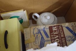 Mixed Lot: A model Hoover washing machine, boxed and other items