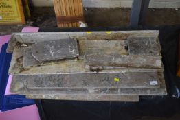 Quantity of assorted marble