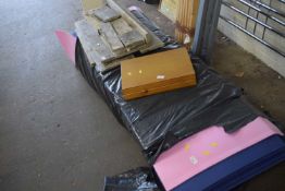 Quantity of blue foam matting