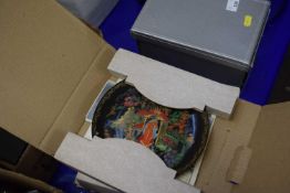 Three Russian style collectors plates
