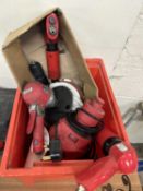 Mixed box of various Clarke air tools etc