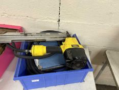 A Clarke compressed nail gun together with nails and air hose