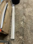 A faux suede Roman blind