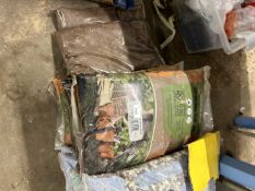 Ten bags of horticultural sharp sand