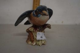 A Beswick model of a Kingfisher