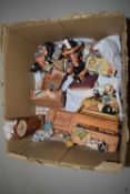 Box containing a quantity of colour box cats