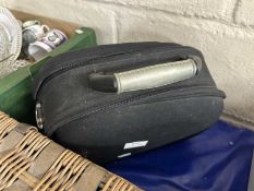 Small black travel case