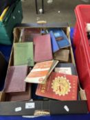 One box of mixed books to include vintage cookery